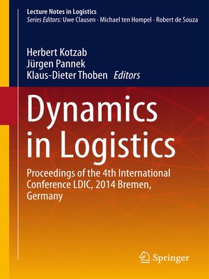 cover image of Dynamics in Logistics